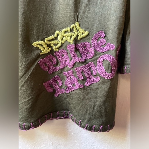 Vintage PSSY FOLK FRANCE Embroidered Boho Dress or Tunic
Size Small/Medium - Picture 10 of 10